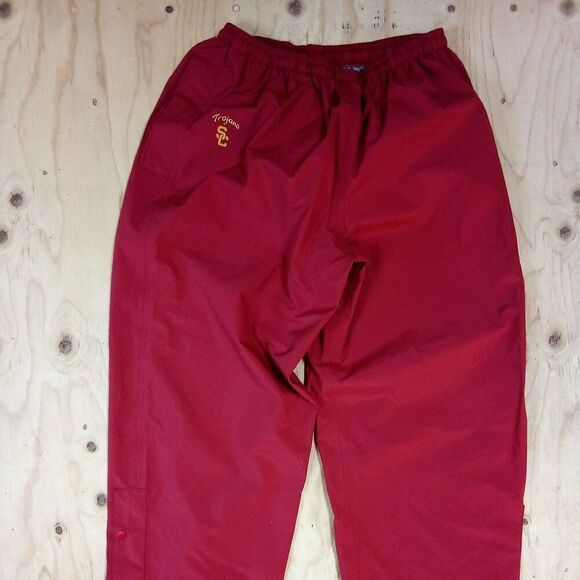 Vintage Nike USC Trojans Wind Pants Joggers Team Issue - Picture 2 of 9